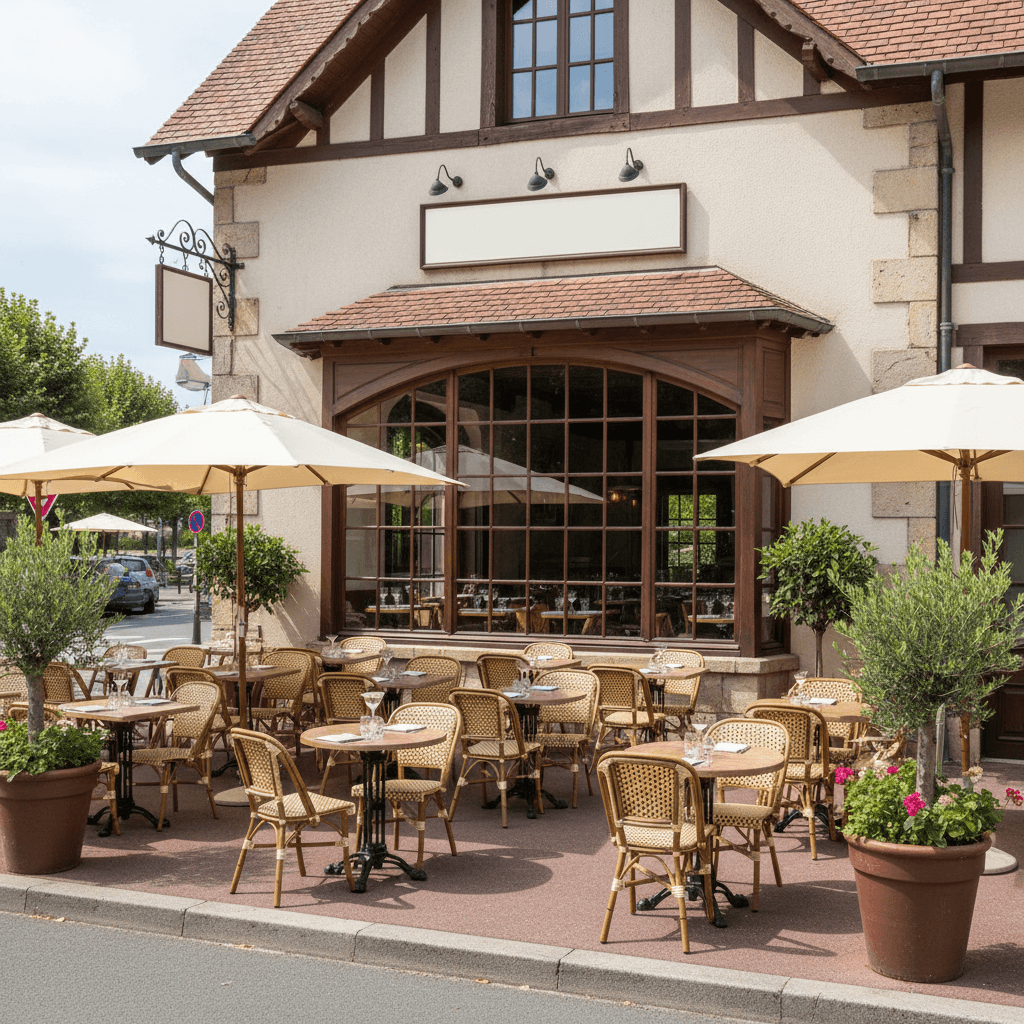 Restaurant 367m² à Saint-Pierre-D'Irube : terrasse - licence IV - Image 1