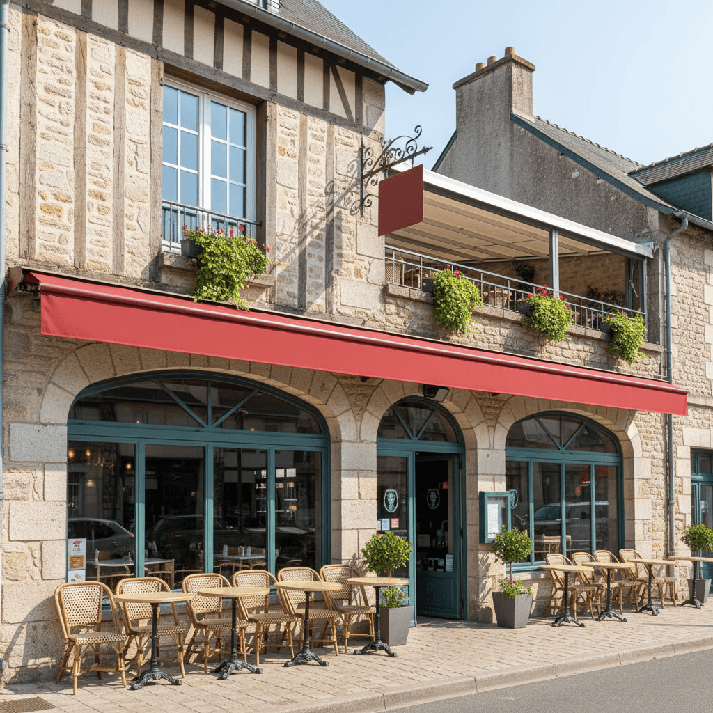 Restaurant 650m² à Redon : terrasse - licence IV - Image 1
