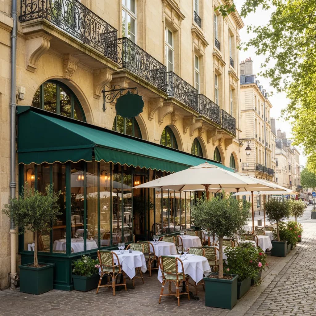 Restaurant 650m² à Bordeaux : terrasse - licence IV - Image 1
