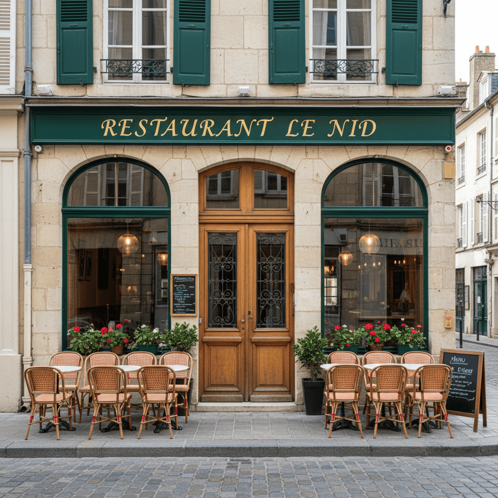 Restaurant 80m² à Nantes : terrasse - licence IV - Image 1