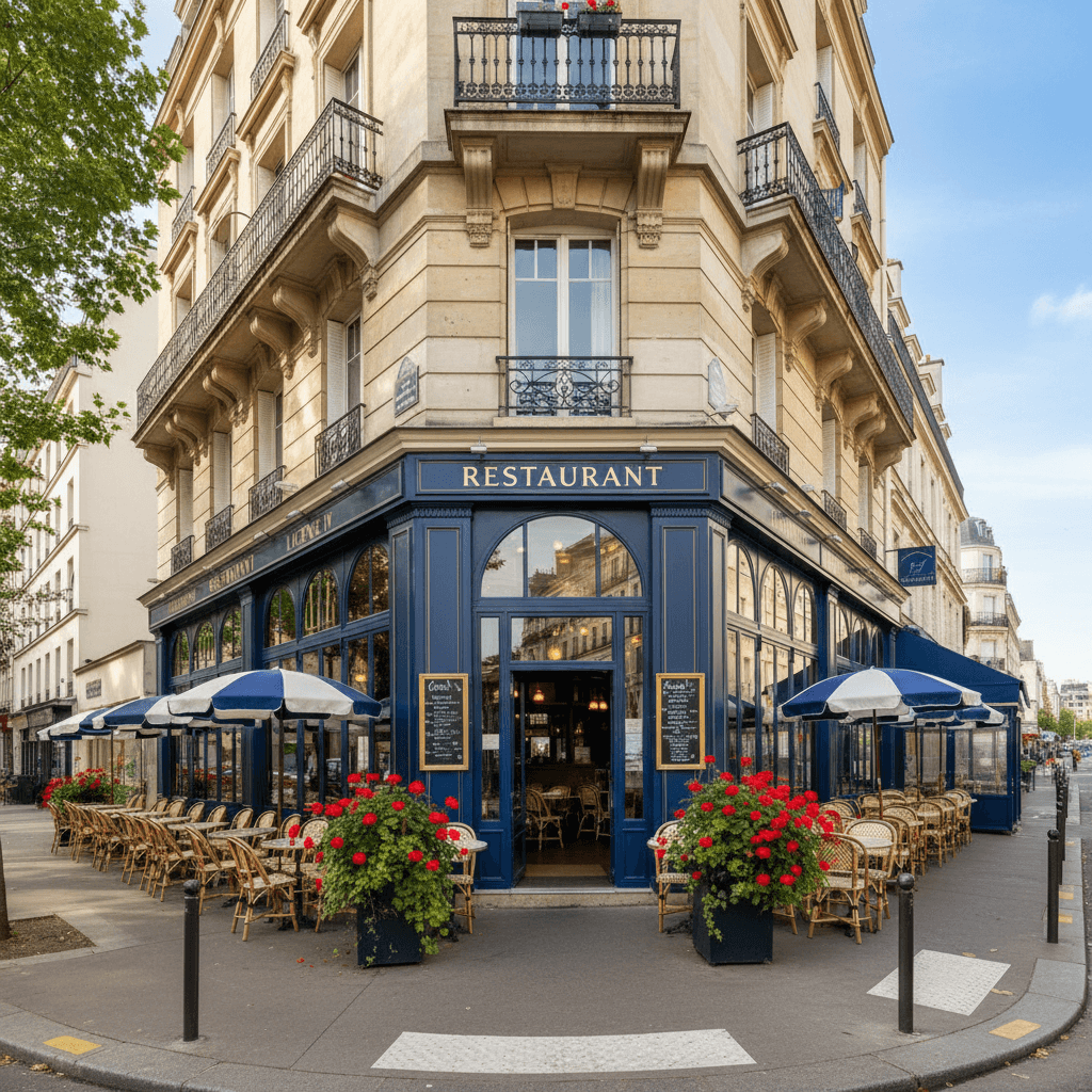 Restaurant 60 couverts à Paris : terrasse - licence IV en liquidation judiciaire