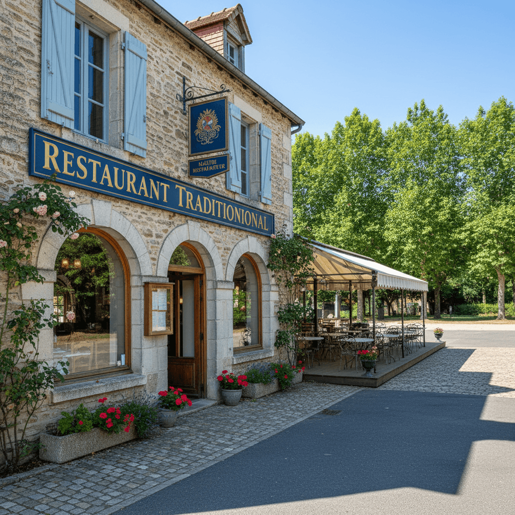 Restaurant à Le Mans : terrasse - licence IV - Image 1