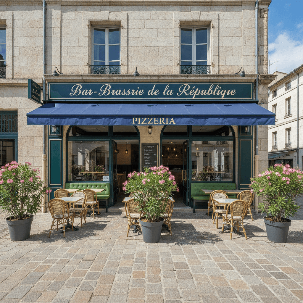 Bar-brasserie 40m² à Perpignan : terrasse - licence IV - Image 1