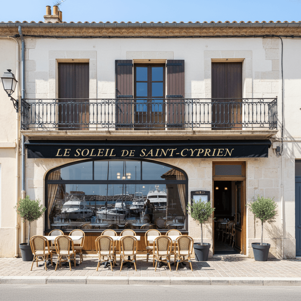Restaurant 200m² à Saint-Cyprien : terrasse - licence IV - Image 1