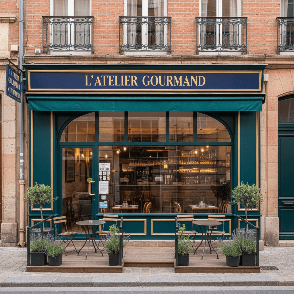 Restaurant à Toulouse : terrasse - licence IV - Image 1
