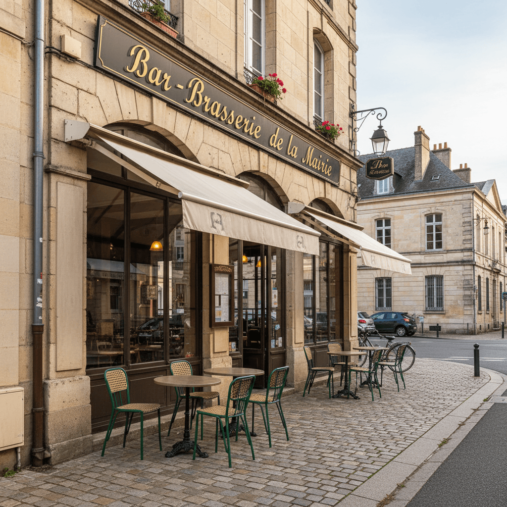 Bar-brasserie 100m² à Mussidan : terrasse - licence IV - Image 1