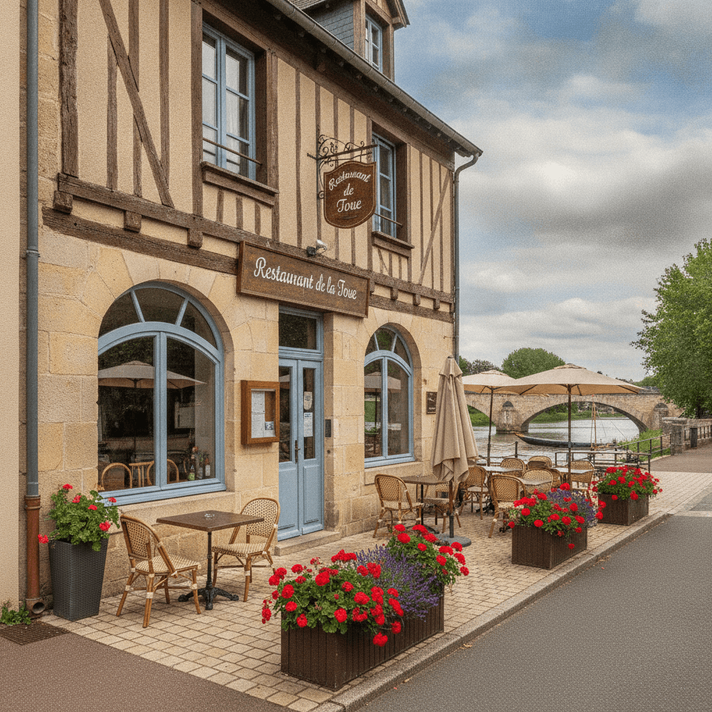 Restaurant 119m² à Loiré : terrasse - licence IV - Image 1