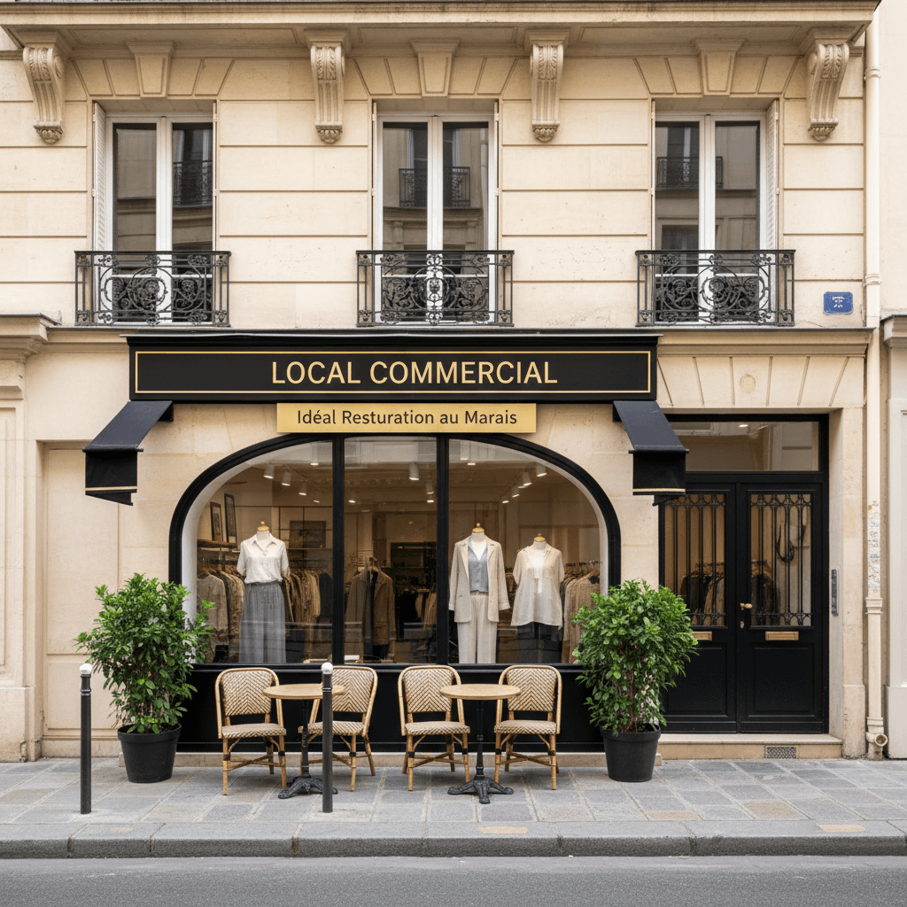 Local Commercial Idéal Restauration au Marais - Image 1