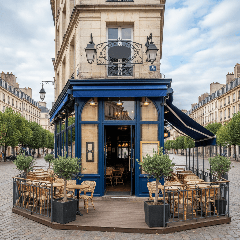 Restaurant 85m² à Nantes : terrasse - licence IV - Image 1