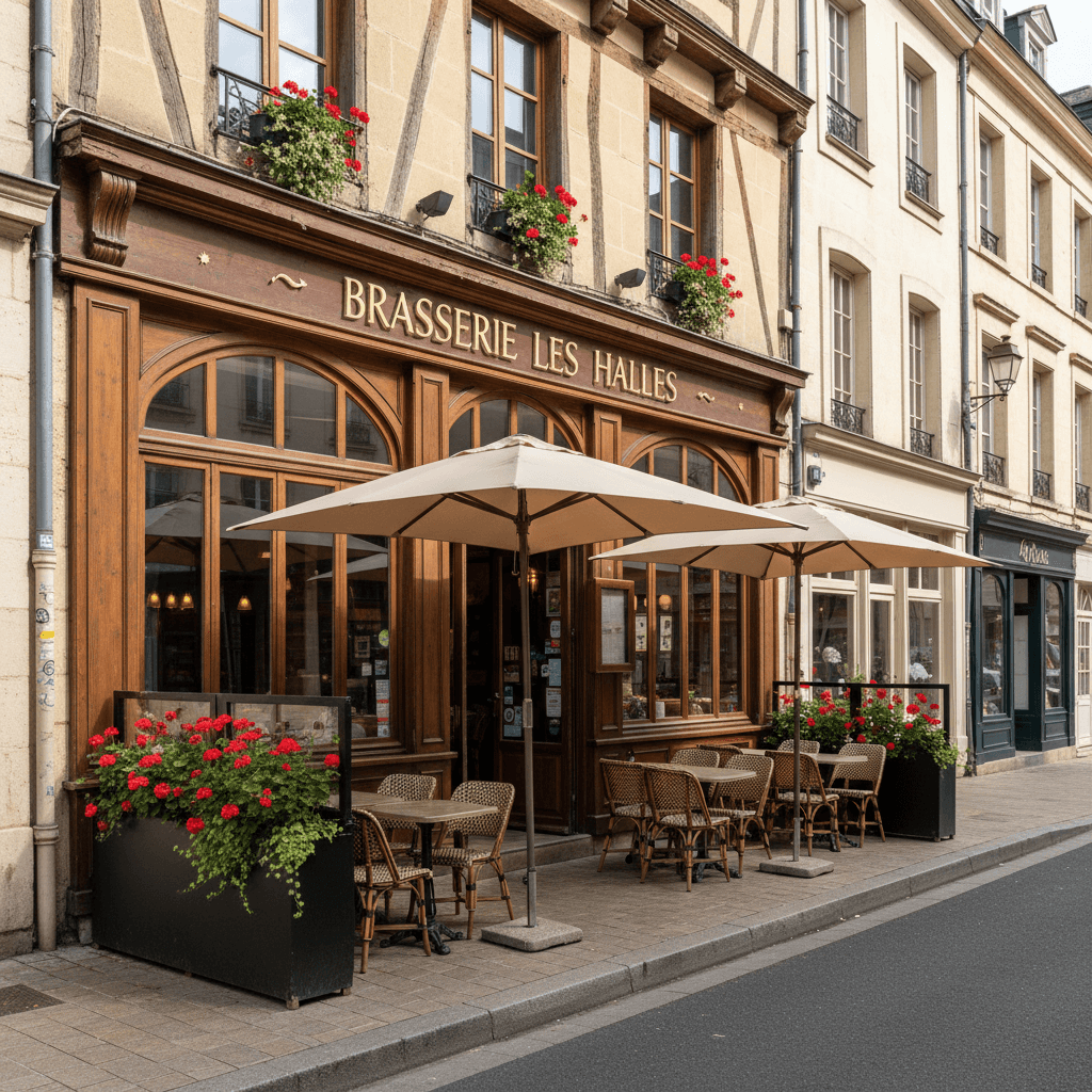 Restaurant 415m² à Rouen : extraction