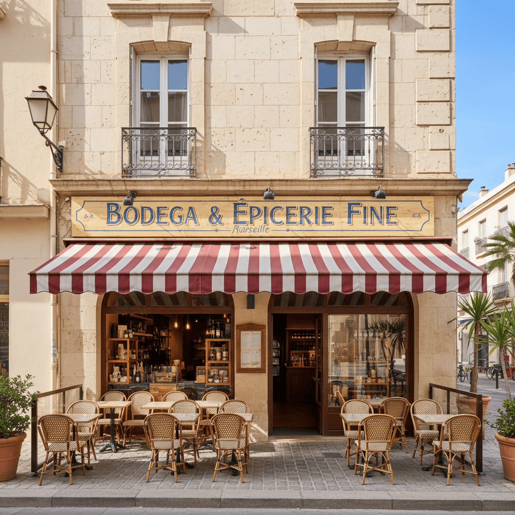 Restaurant à Marseille : terrasse - licence IV - Image 1