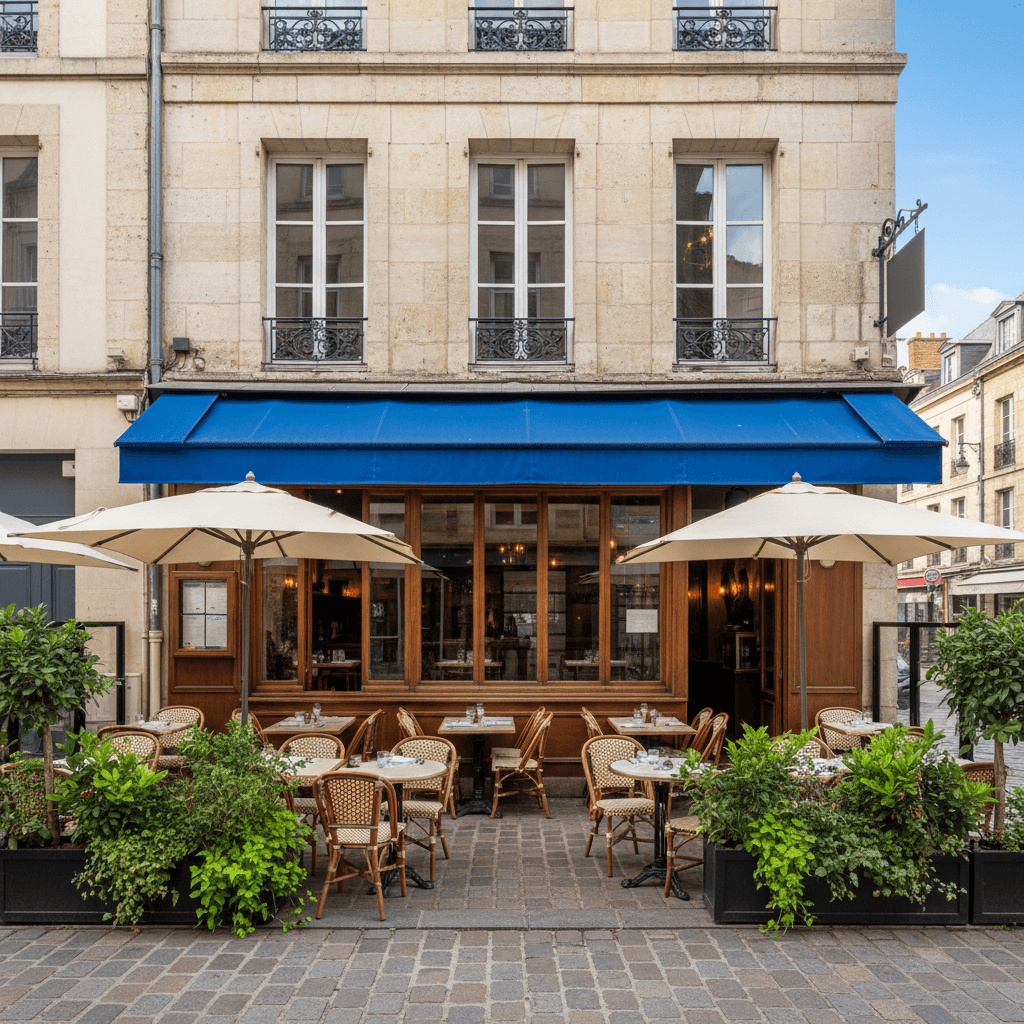 Restaurant 60m² à Nantes : terrasse - licence IV