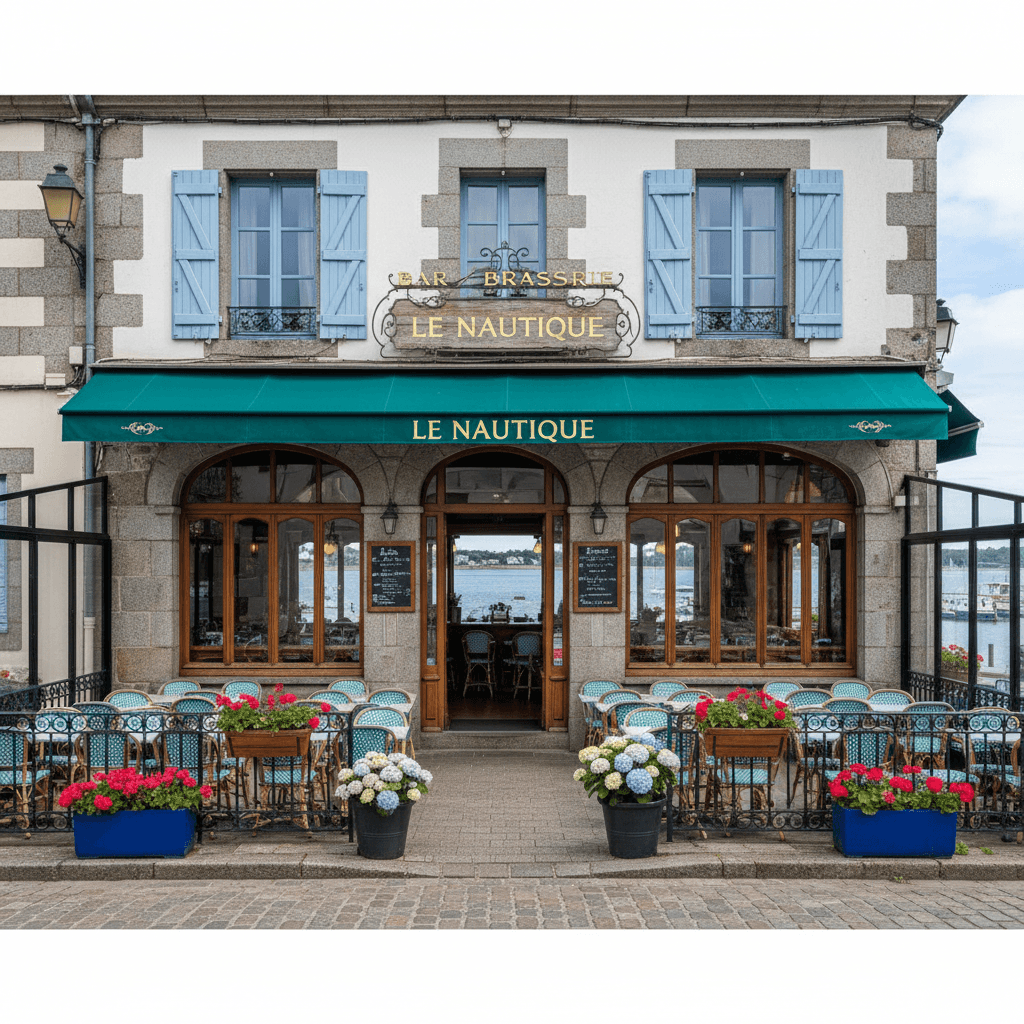 Bar-brasserie à Vannes : terrasse - licence IV - Image 1