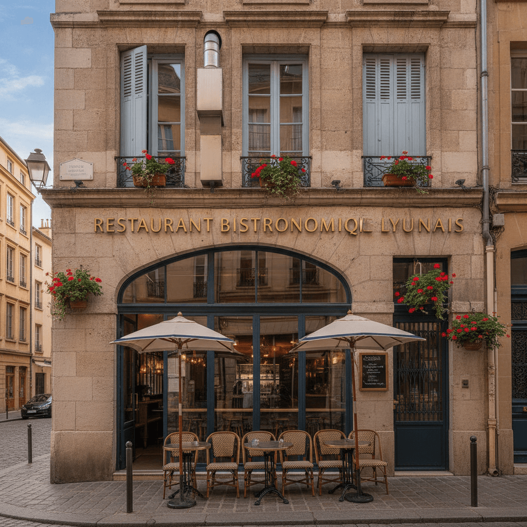 Restaurant 105m² à Lyon : terrasse - extraction