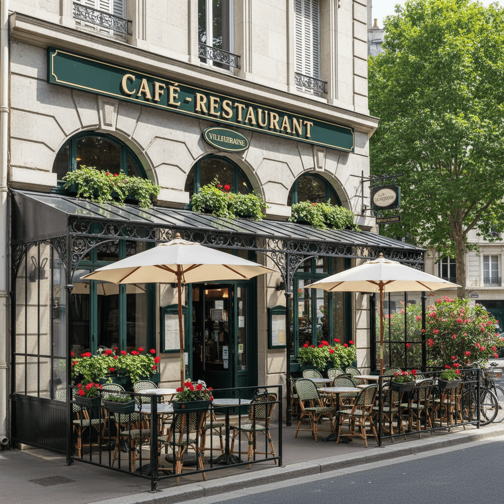Restaurant à Villeurbanne : terrasse - licence IV - Image 1