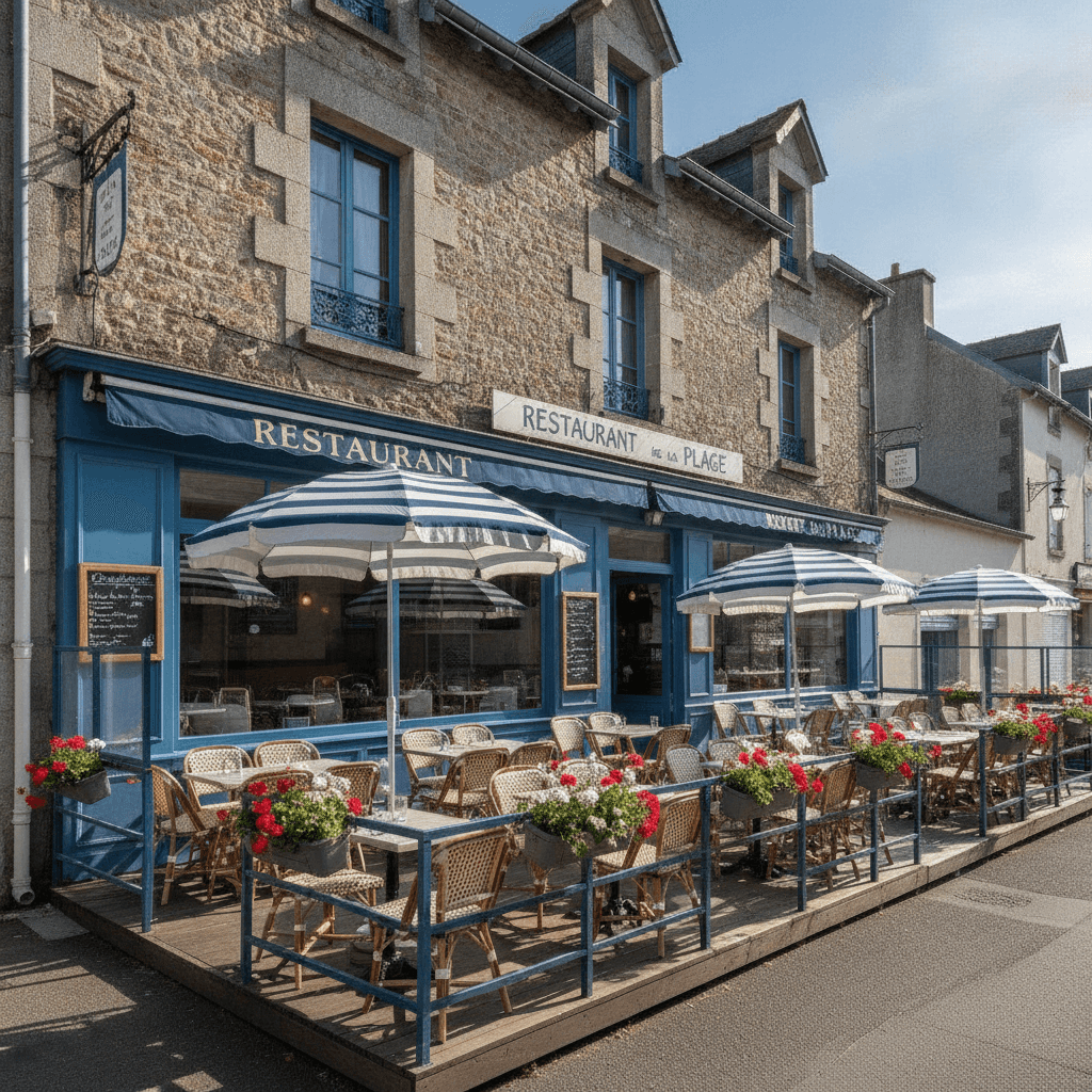 Restaurant 70m² à Mimizan : terrasse - licence IV - Image 1