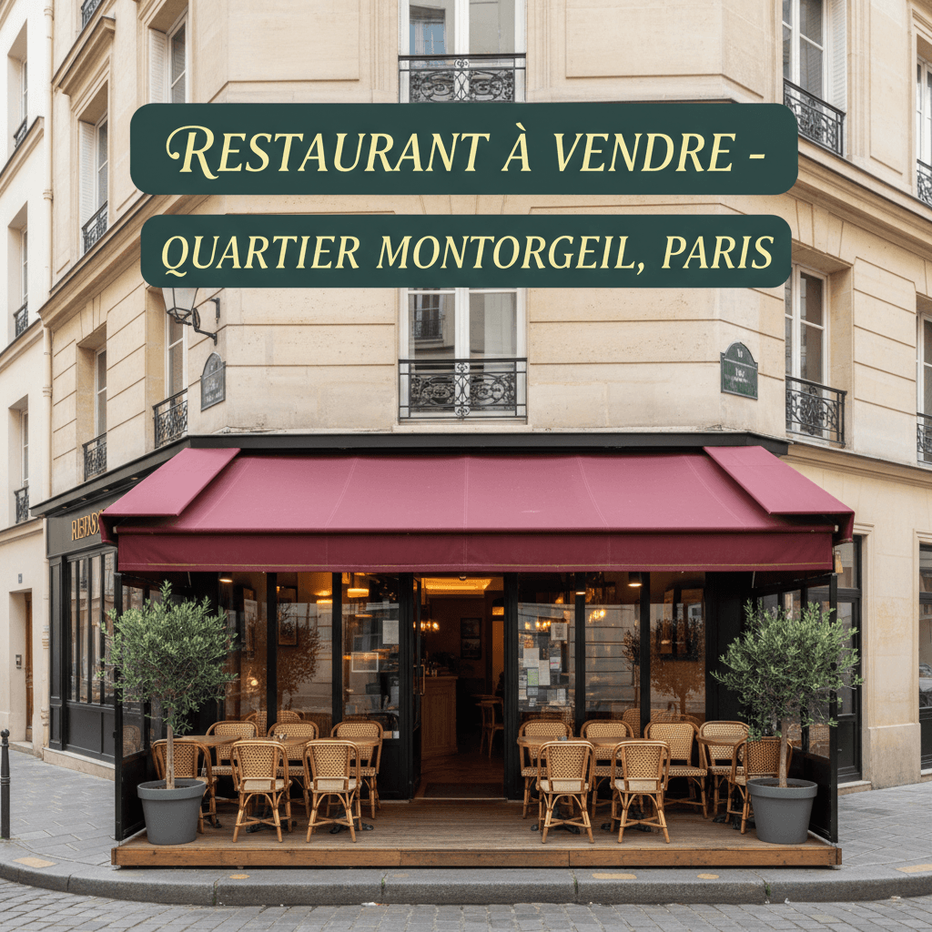 Restaurant à vendre - Quartier Montorgueil, Paris