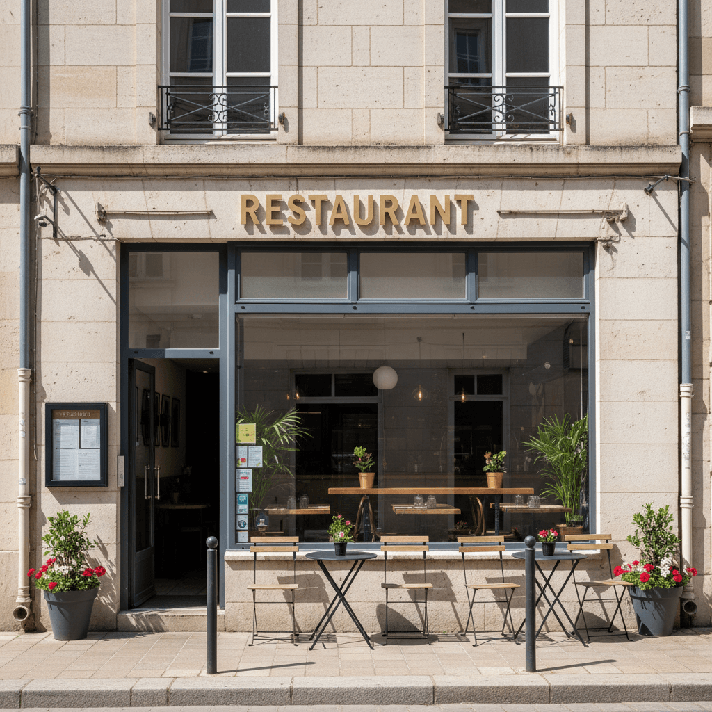 Restaurant 80m² à Le Havre : extraction