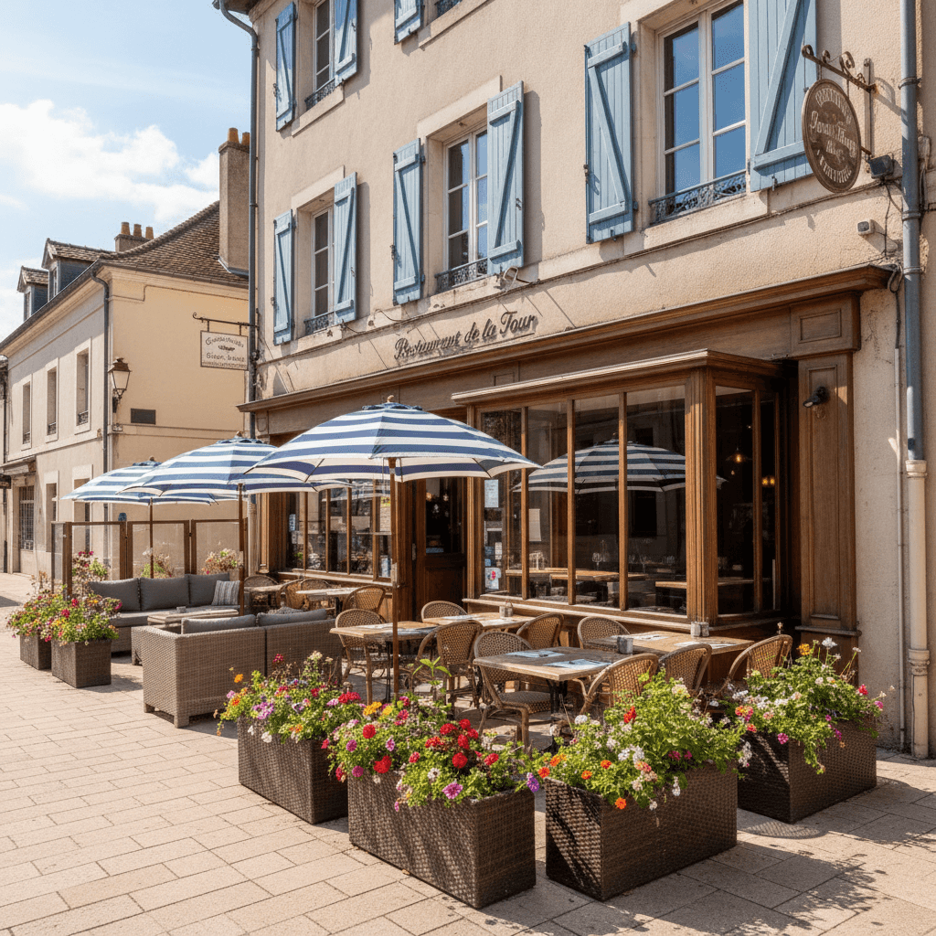 Restaurant 290m² à Jonage : terrasse - licence IV - Image 1
