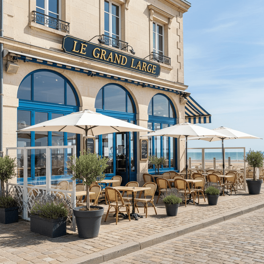 Restaurant à Fort-Mahon-Plage : terrasse - licence IV - Image 1
