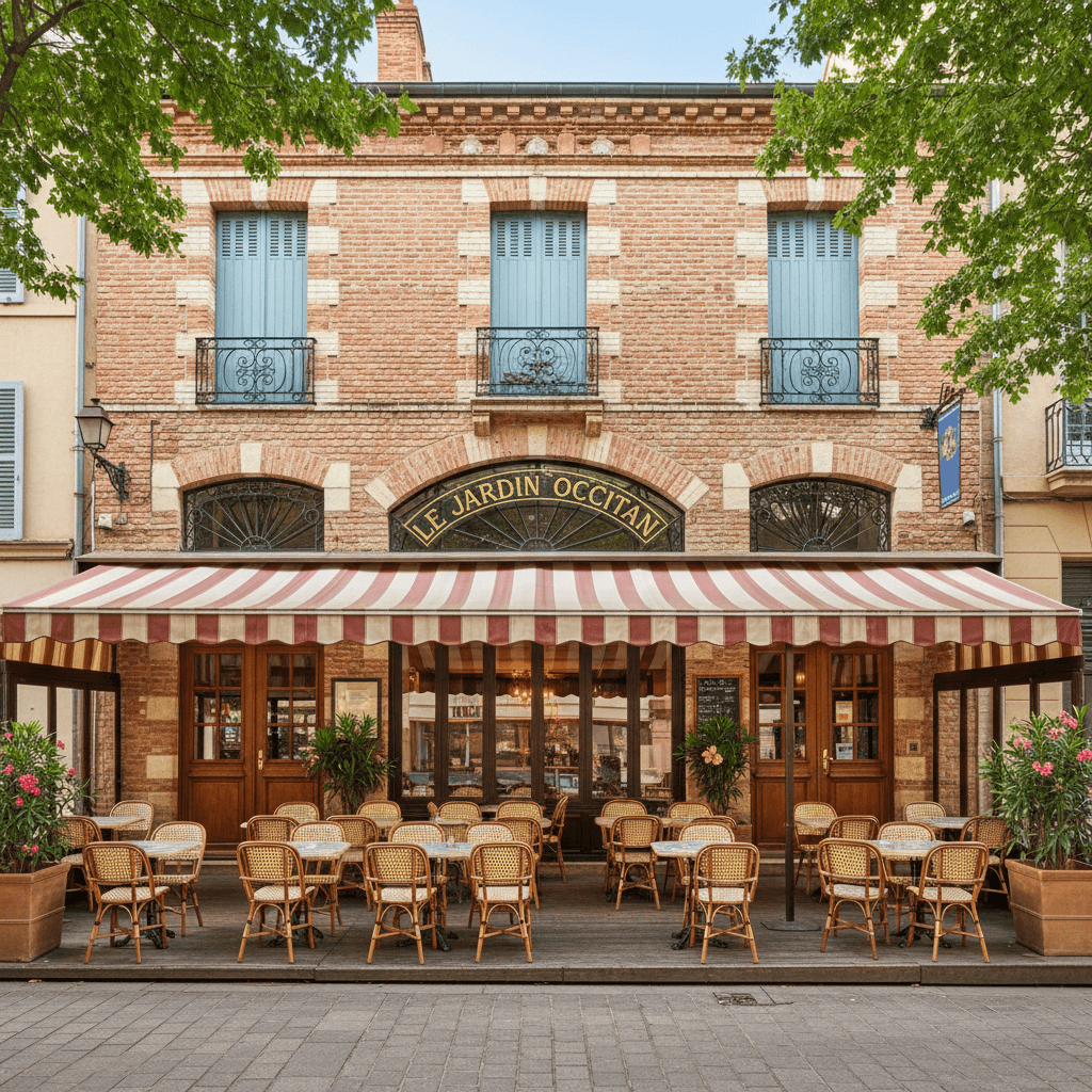 Restaurant à Toulouse : terrasse - licence IV - Image 1