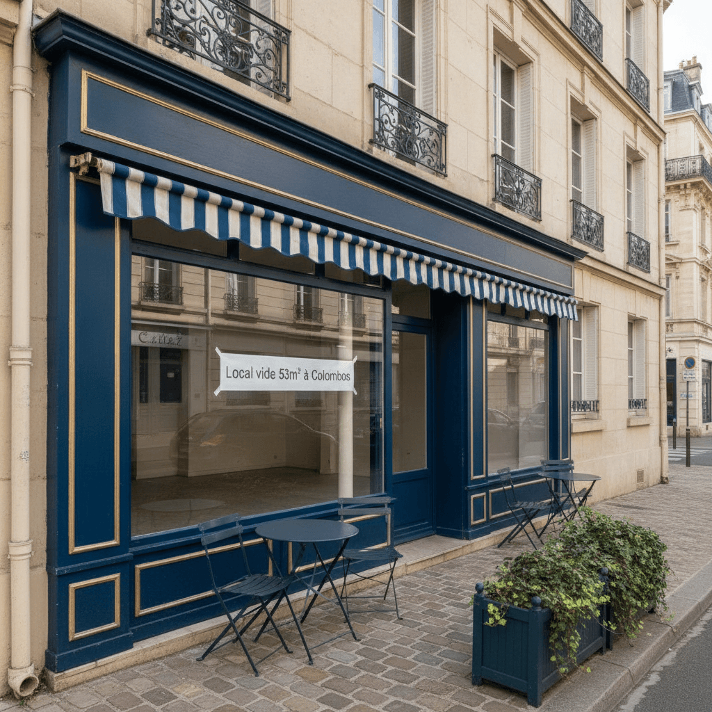 Local vide 53m² à Colombes - Image 1