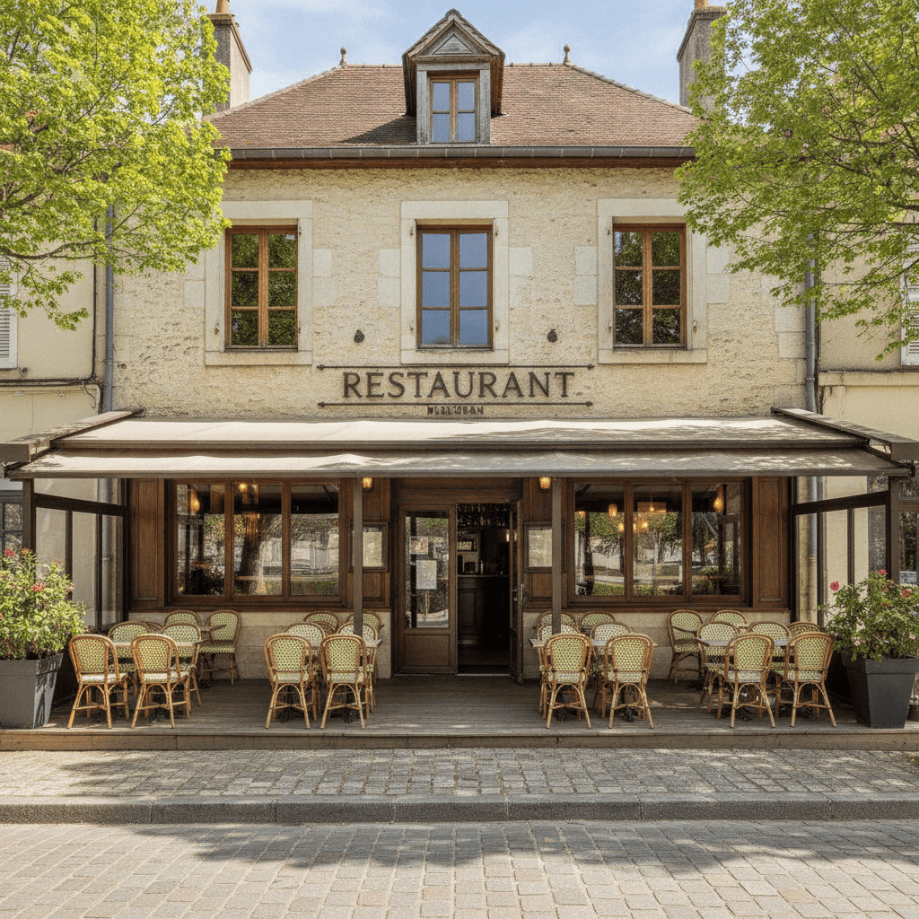 Restaurant 275m² à Mussidan : terrasse - licence IV - Image 1