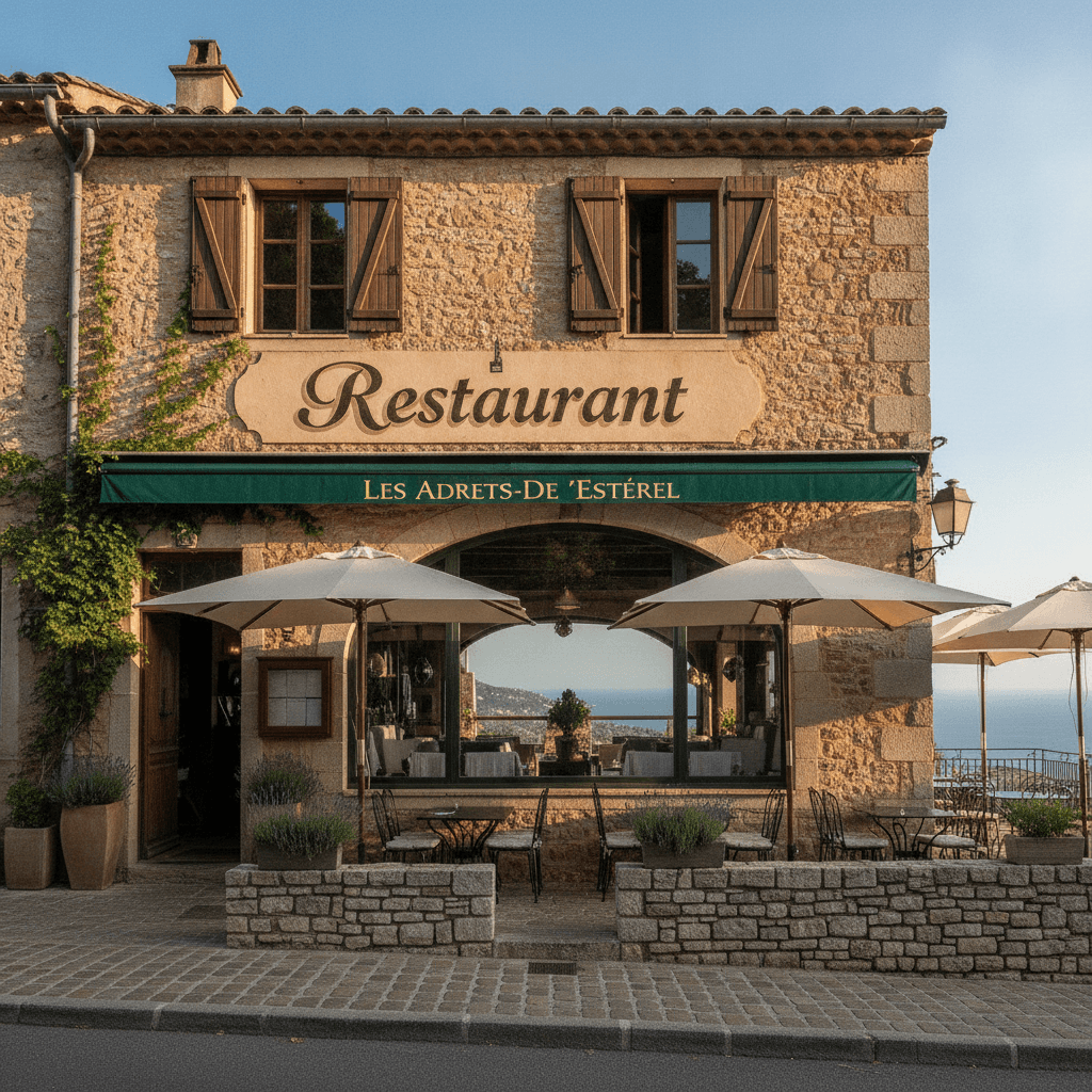 Restaurant 180m² à Les Adrets-De-L'Estérel : terrasse - licence IV - Image 1