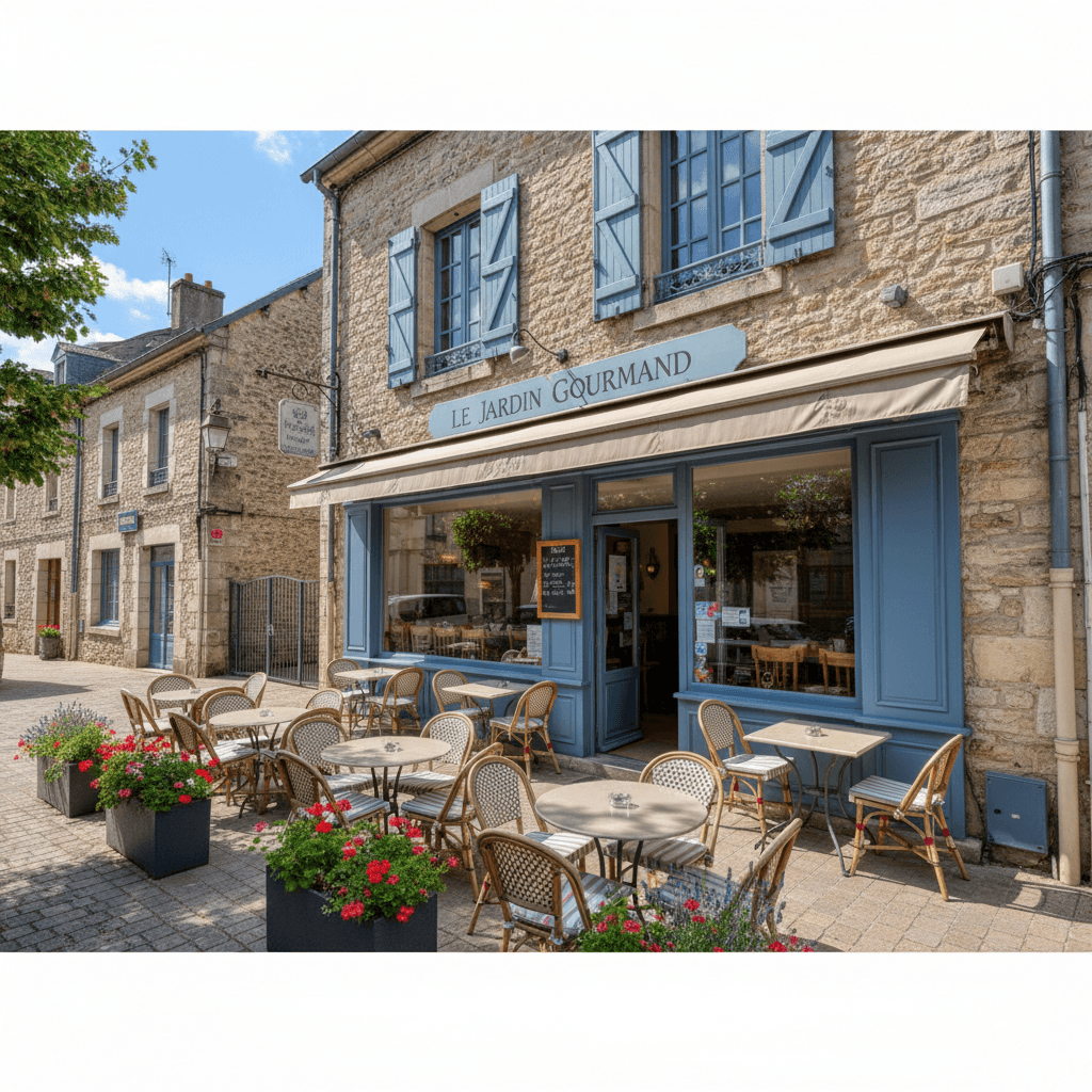 Restaurant 220m² à Serpaize : terrasse - licence IV - Image 1