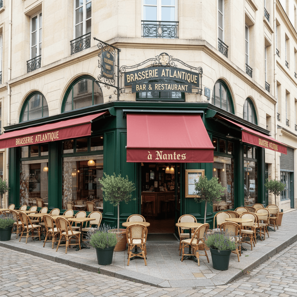 Bar-brasserie à Nantes : terrasse - licence IV - Image 1