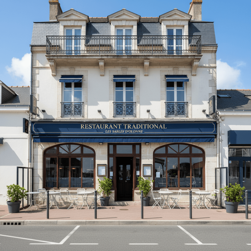 Restaurant à Les Sables-D'Olonne : extraction - cuisine équipée - Image 1