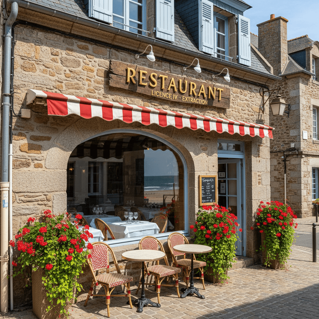 Restaurant 131m² à Saint-Malo : licence IV - extraction - Image 1