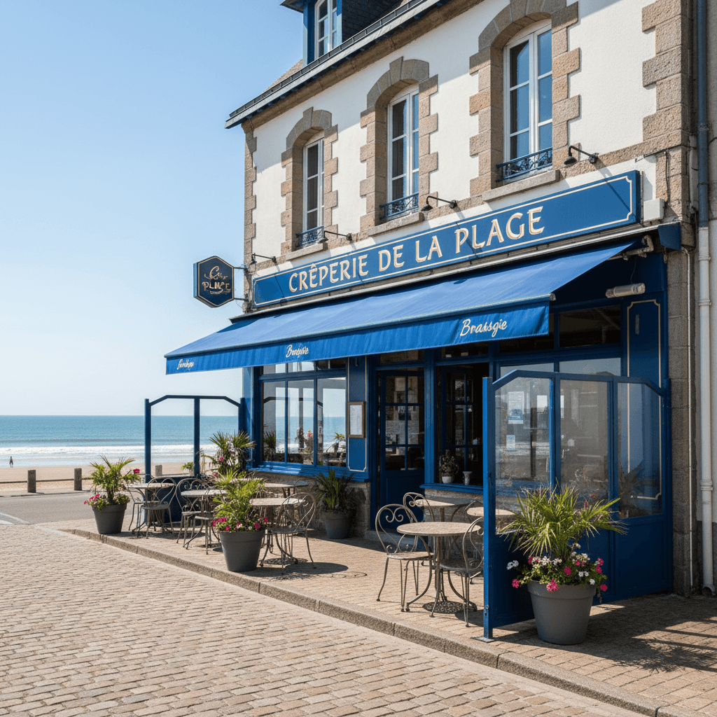 Restaurant à Nantes : terrasse - Image 1