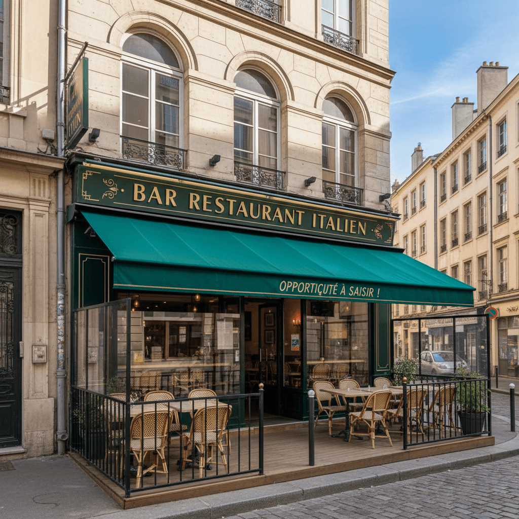 Restaurant à Lyon : terrasse - licence IV