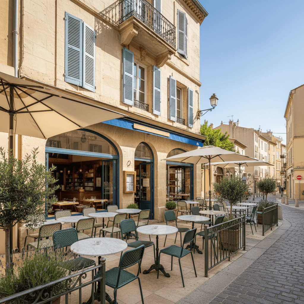 Restaurant 80m² à Marseille : terrasse - licence IV - Image 1