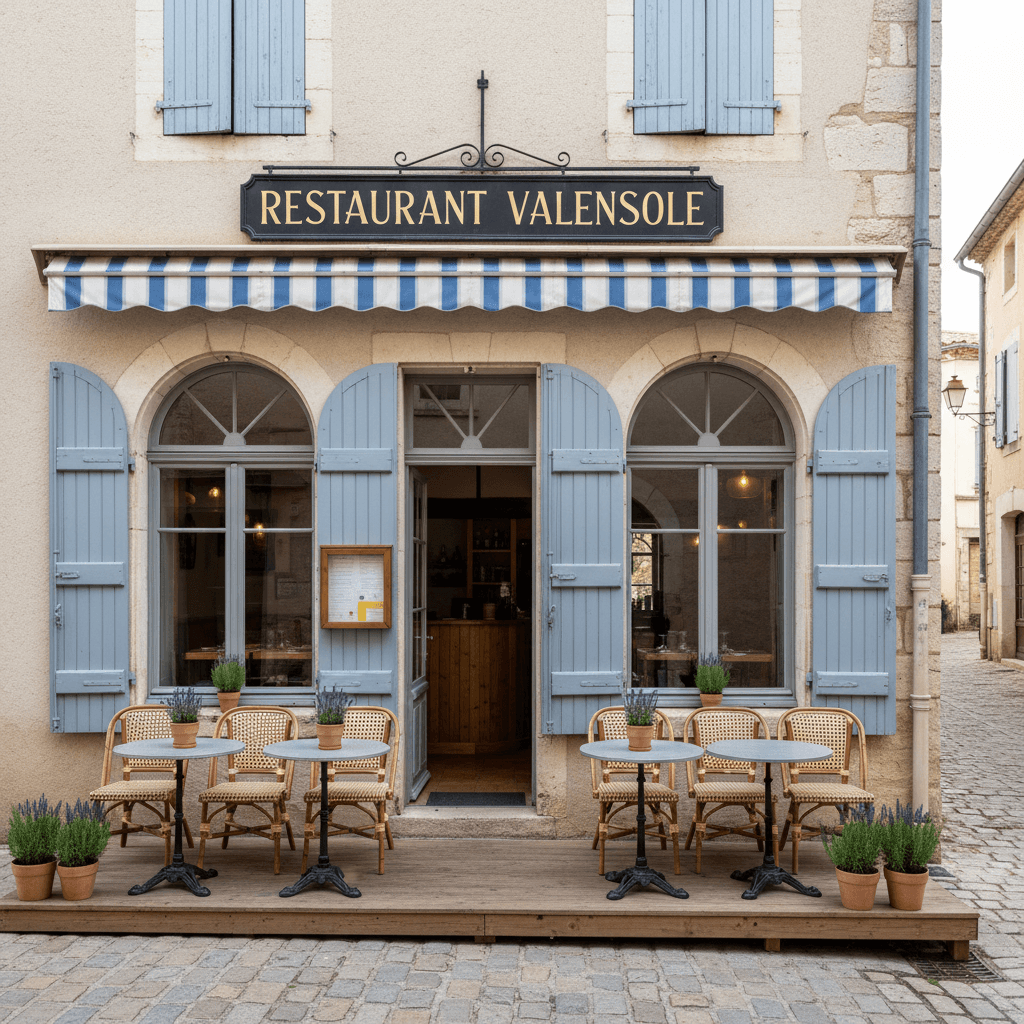 Restaurant 123m² à Valensole : terrasse - licence IV - Image 1