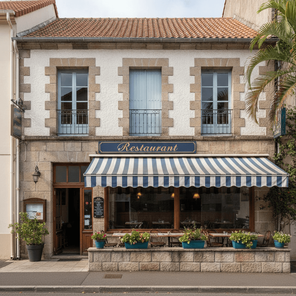 Restaurant 140m² à Saint-Leu : terrasse - extraction - Image 1