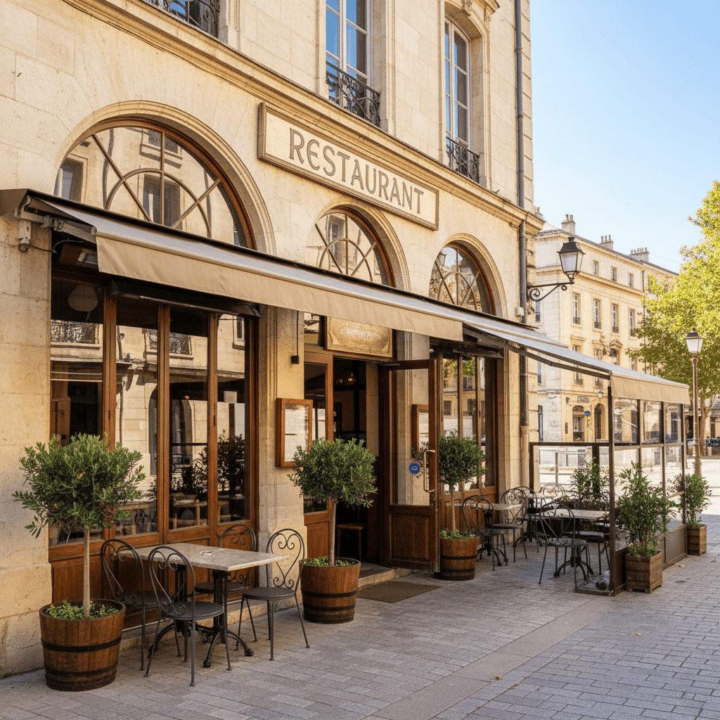 Restaurant 200m² à Montpellier : terrasse - extraction - Image 1