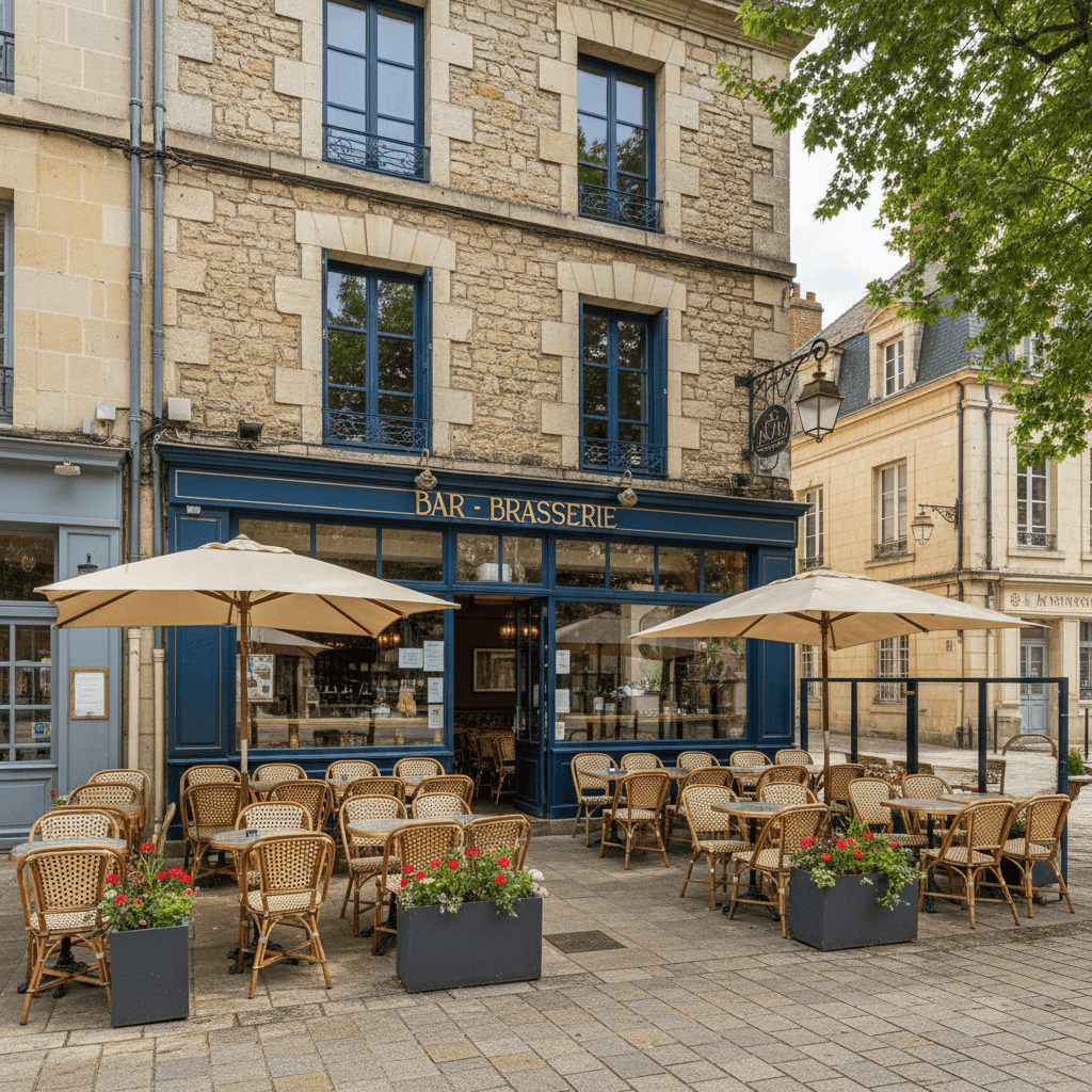 Bar-brasserie à Limoges : terrasse - licence IV - Image 1