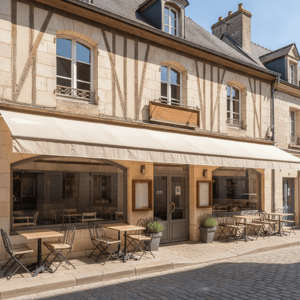 Restaurant 745m² à Chambray-Lès-Tours : terrasse - licence IV - Image 1