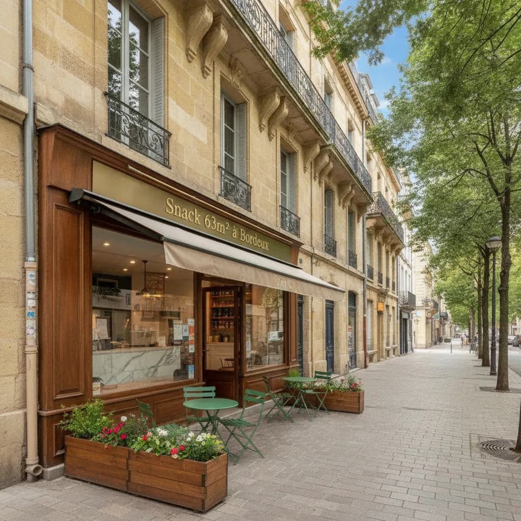 Snack 63m² à Bordeaux - Image 1