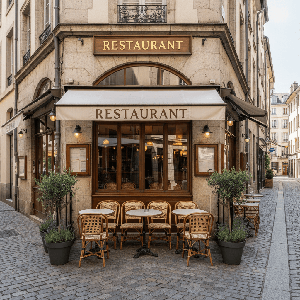 Restaurant 50m² à Grenoble : terrasse - licence IV