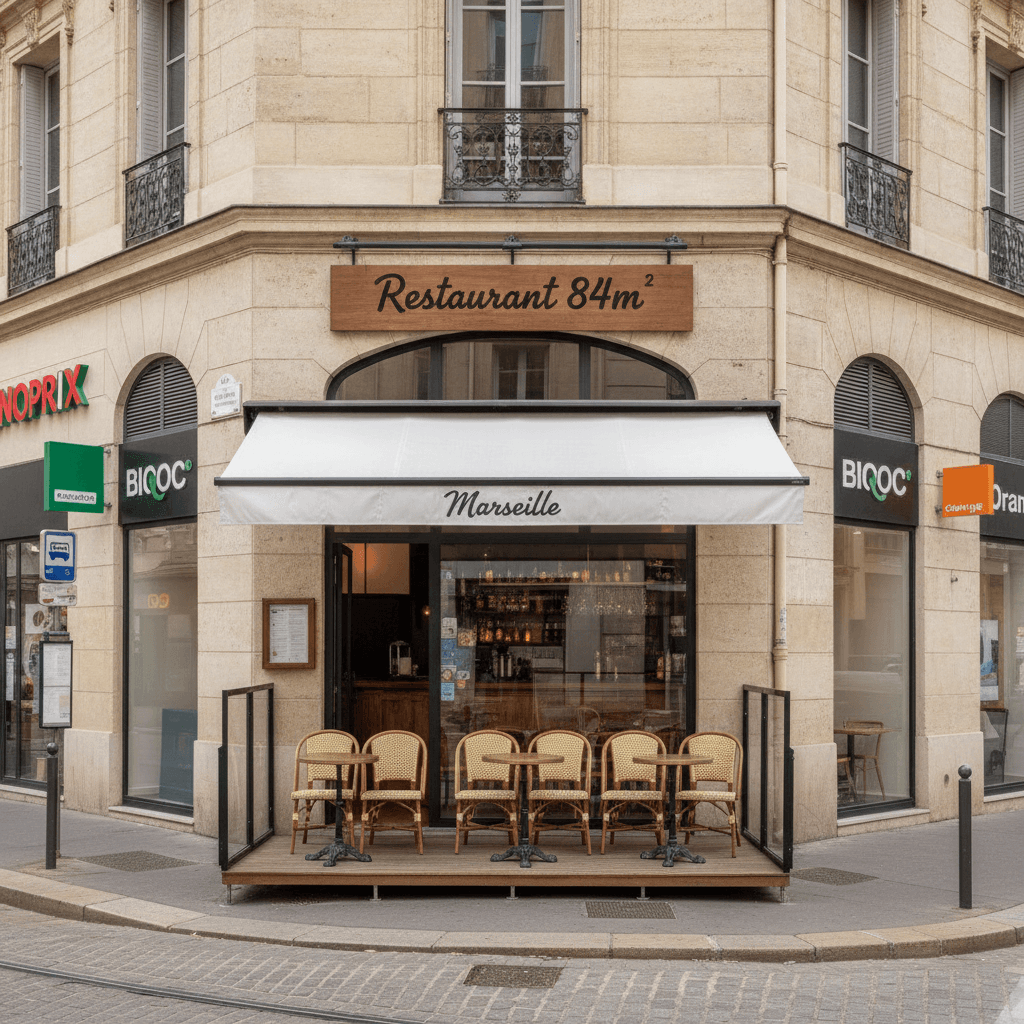 Restaurant 84m² à Marseille