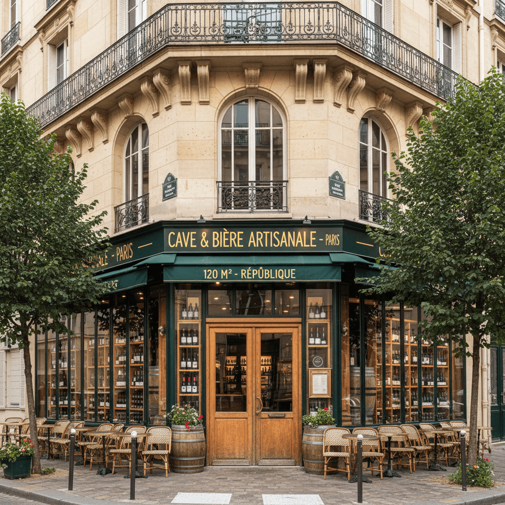Cave à vin/bière à Paris - 120 m² au cœur de République - Image 1