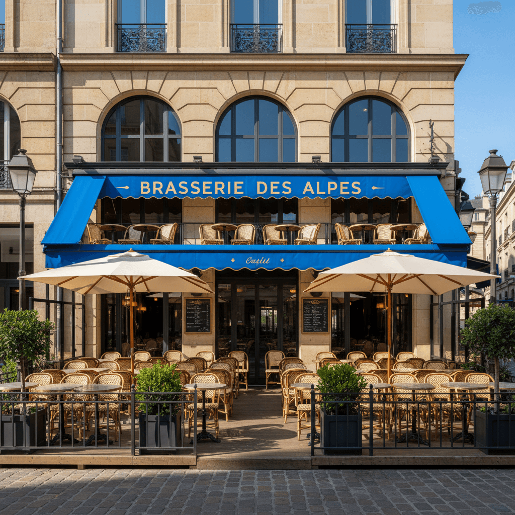 Bar-brasserie à Grenoble : terrasse - licence IV