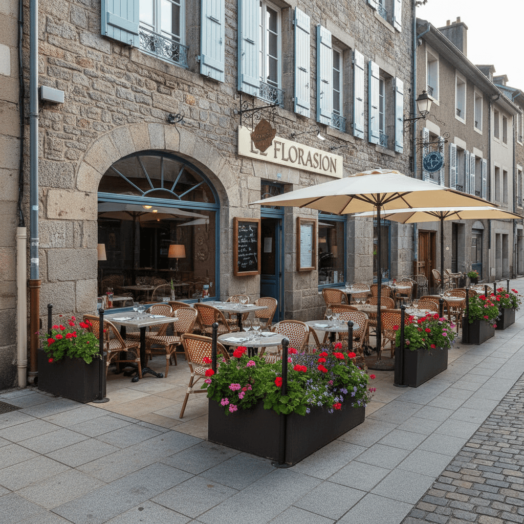 Restaurant à Aurillac : terrasse - licence IV - Image 1