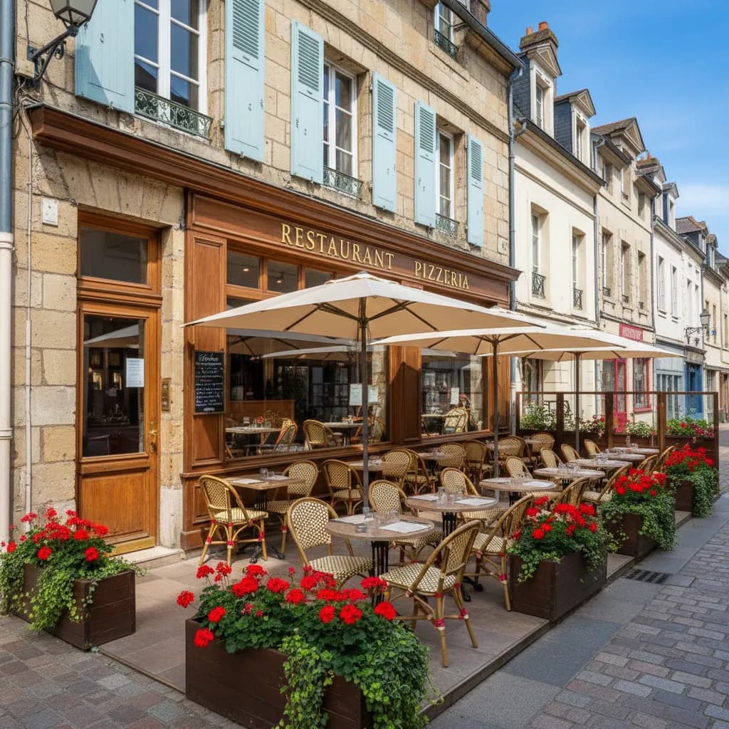 Restaurant à Nantes : terrasse - Image 1