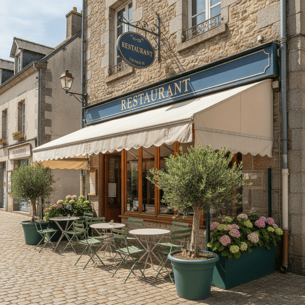 Restaurant 180m² à Sarzeau : terrasse - licence IV - Image 1