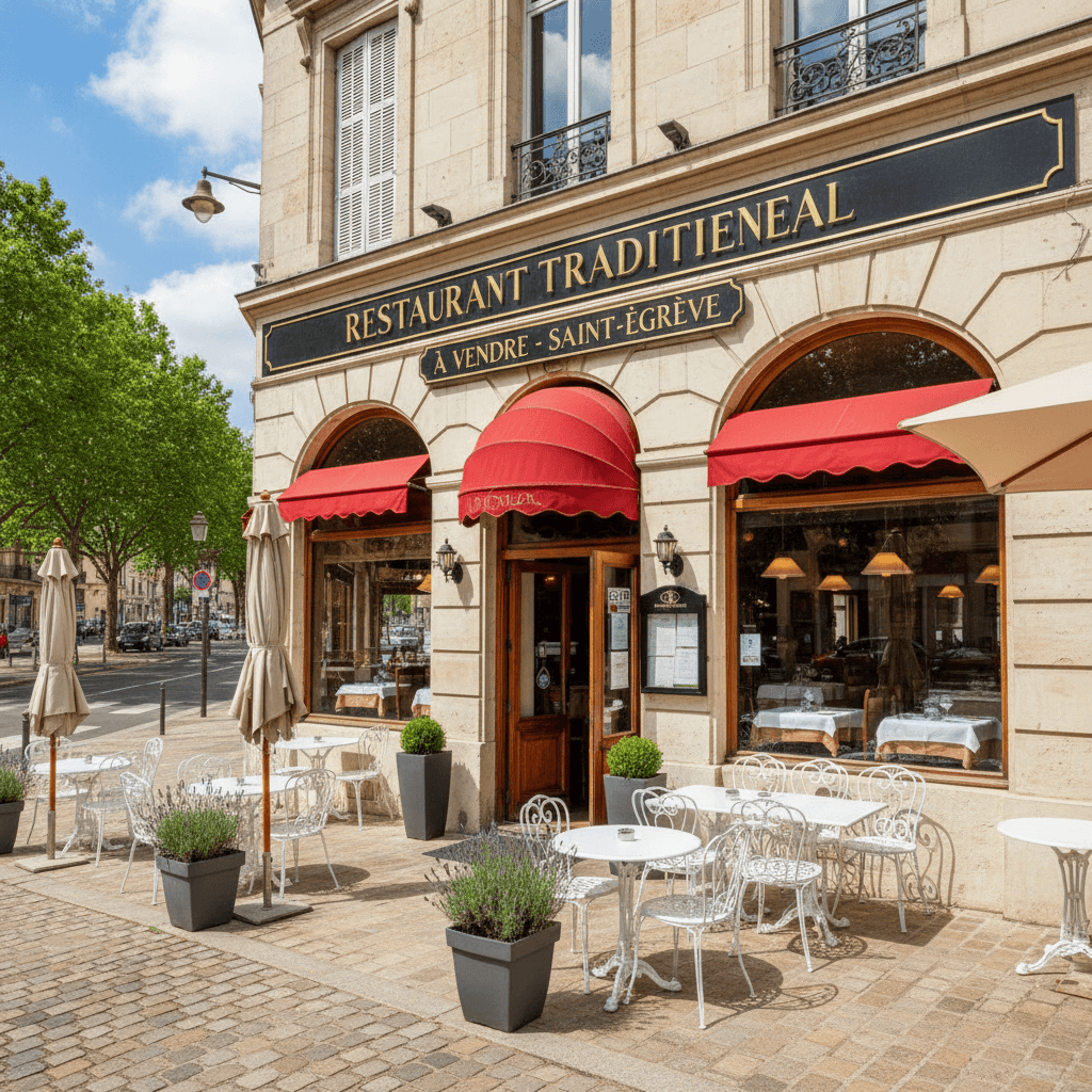 Restaurant 200m² à Saint-Égrève : terrasse - licence IV - Image 1