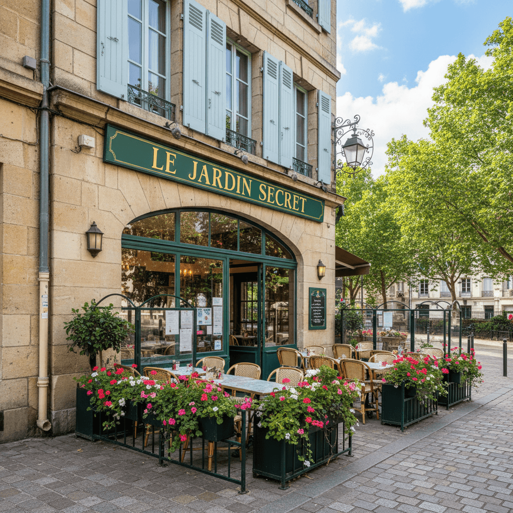 Restaurant à Nantes : terrasse - extraction - Image 1